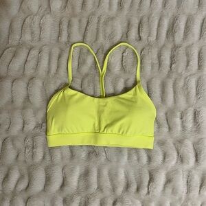 lululemon athletica Yellow Crop Top